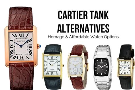 cartier watches mens replica|alternatives to cartier tank watch.